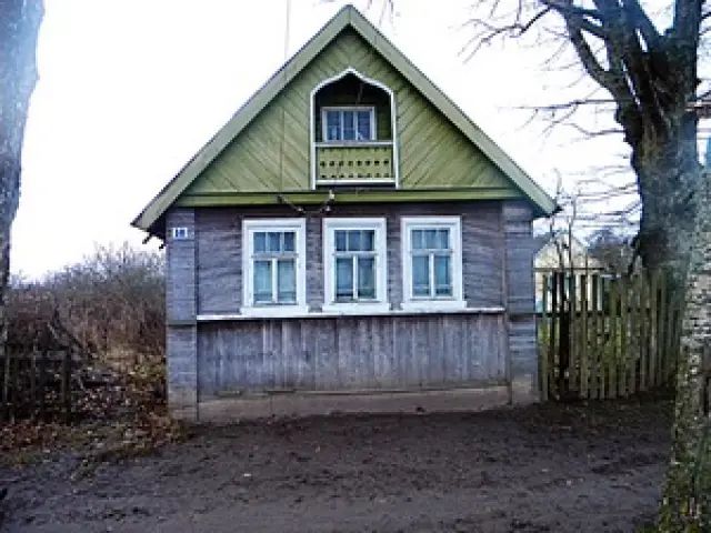Дом в деревне недорого Россия, Псковская область, Дновский район Деревенский дом, бревенчатый