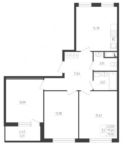 г. Красное Село, Лермонтова ул., строение 1, 15к2
