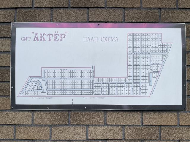 Рощинское городское поселение, Актер снт