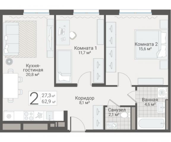 Руднева ул., строение 1, 15