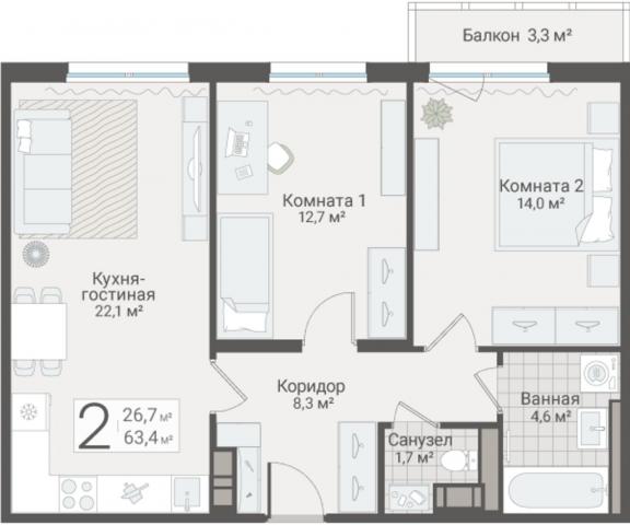 Руднева ул., строение 1, 15