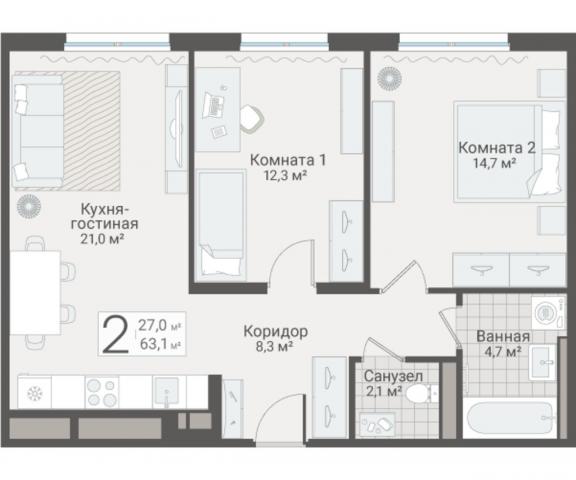 Руднева ул., строение 1, 15