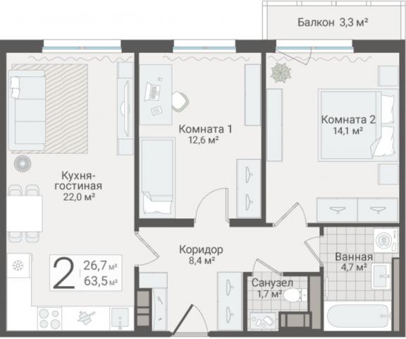 Руднева ул., строение 1, 15