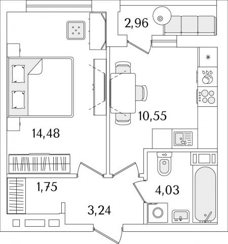 Октябрьская наб., строение 1, 120