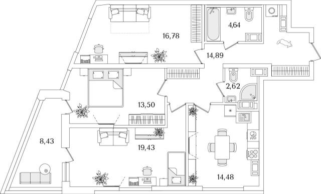Октябрьская наб., строение 1, 120