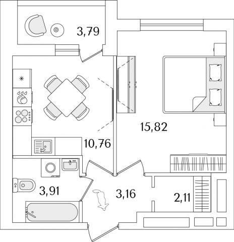 Октябрьская наб., строение 1, 120