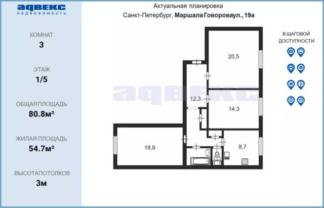 Маршала Говорова ул., 19а
