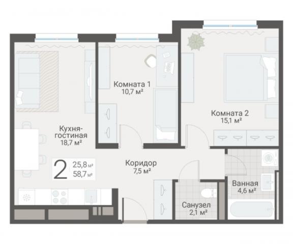 Руднева ул., строение 1, 15