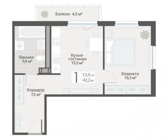 Руднева ул., строение 1, 15