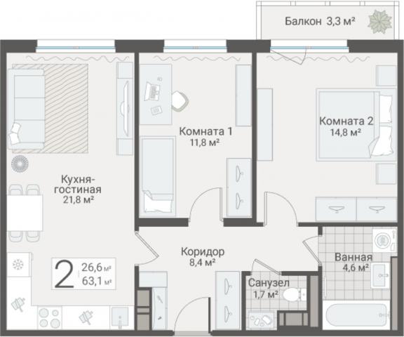 Руднева ул., строение 1, 15