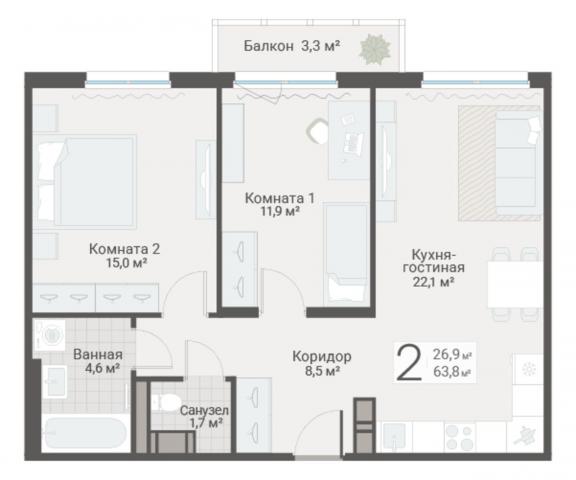 Руднева ул., строение 1, 15