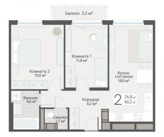 Руднева ул., строение 1, 15