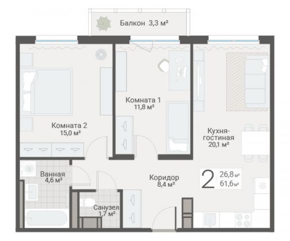 Руднева ул., строение 1, 15