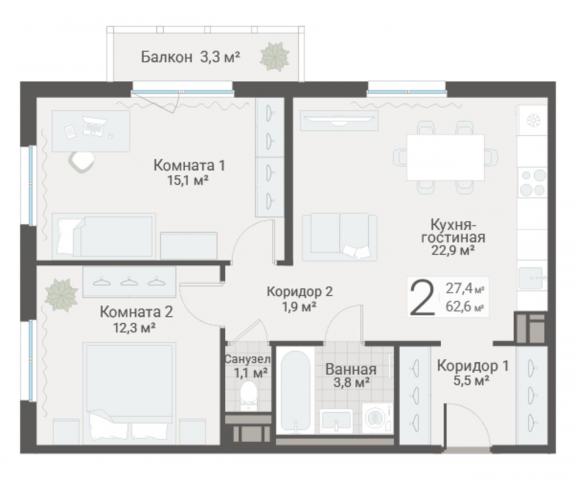 Руднева ул., строение 1, 15