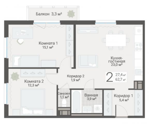 Руднева ул., строение 1, 15