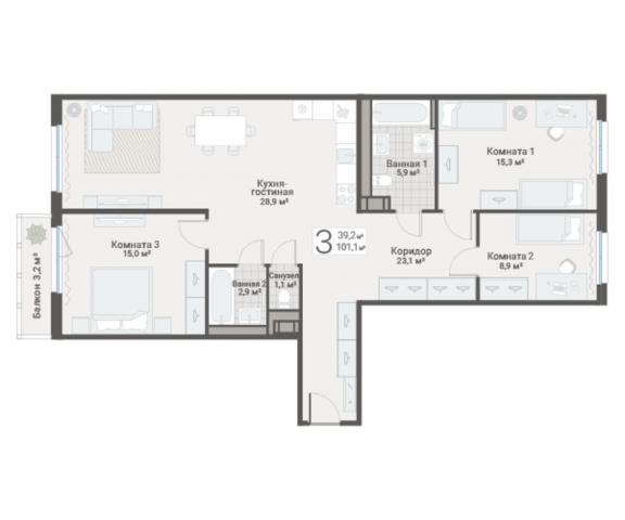 Руднева ул., строение 1, 15