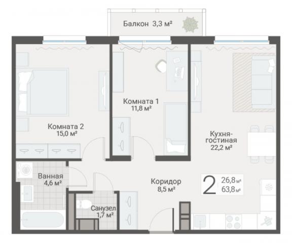 Руднева ул., строение 1, 15