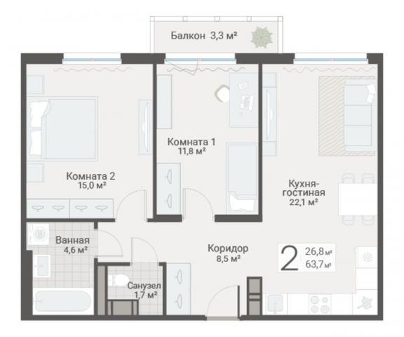 Руднева ул., строение 1, 15