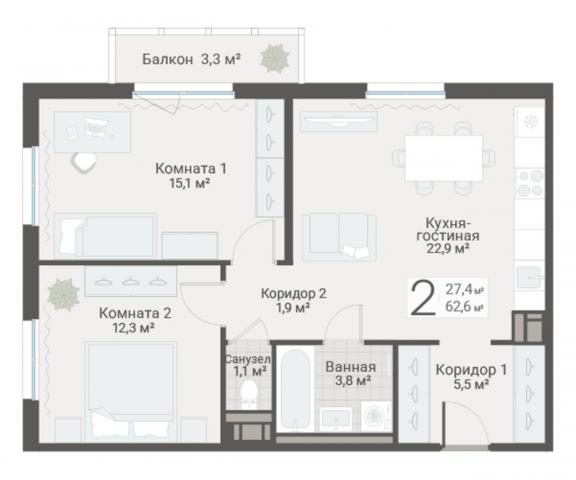 Руднева ул., строение 1, 15