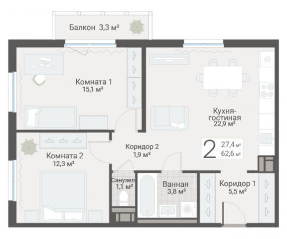 Руднева ул., строение 1, 15