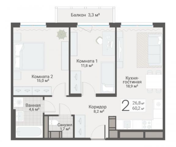 Руднева ул., строение 1, 15