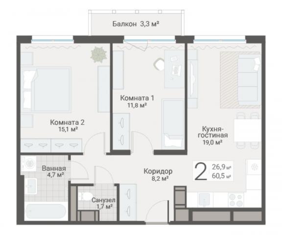 Руднева ул., строение 1, 15