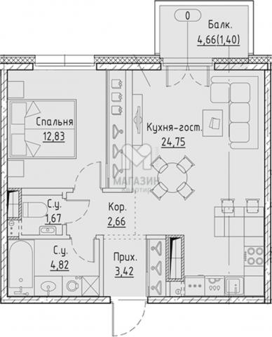 Черной речки набережная, 35с1