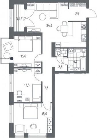 Академика Константинова ул., д 1