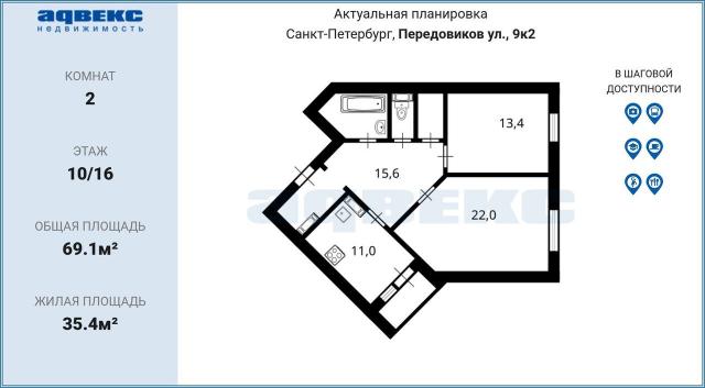 Передовиков ул., 9к2