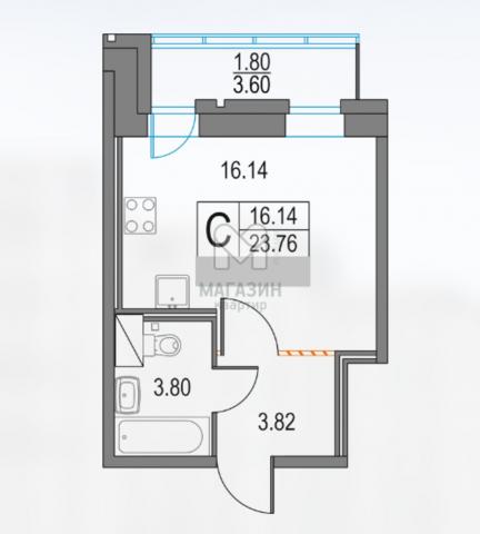 Коломяжский проспект, 13к2с1