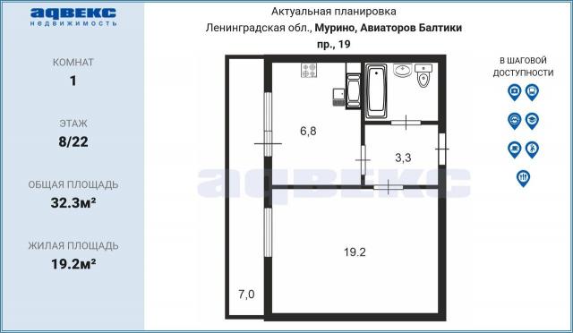 Ленинградская область, Мурино, Авиаторов Балтики пр., 19