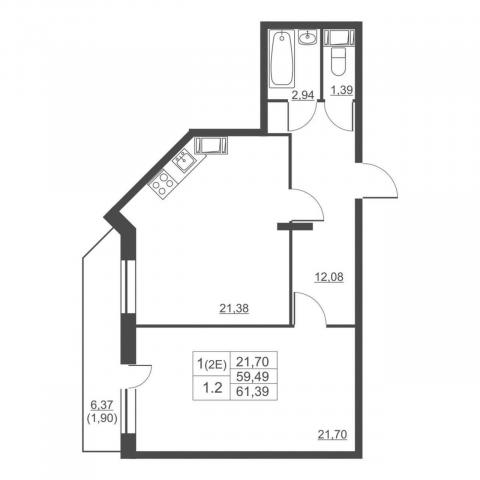 городской поселок имени Свердлова, Западный проезд, 13