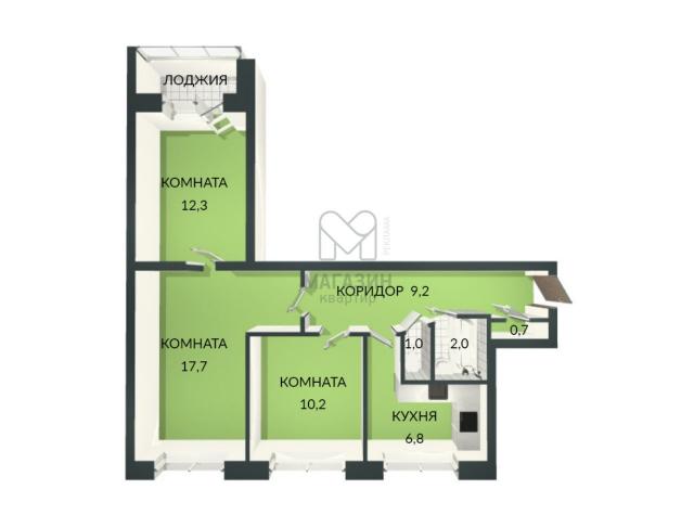 Славы проспект, 60