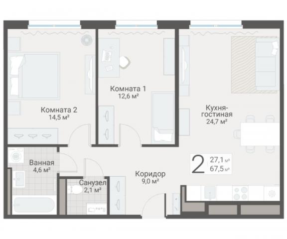 Руднева ул., строение 1, 15