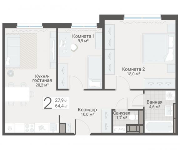 Руднева ул., строение 1, 15