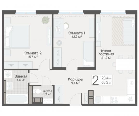 Руднева ул., строение 1, 15