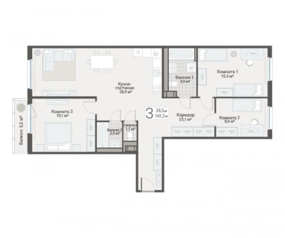 Руднева ул., строение 1, 15