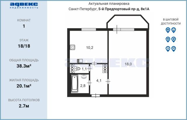 5-й Предпортовый пр-д, 8к1А