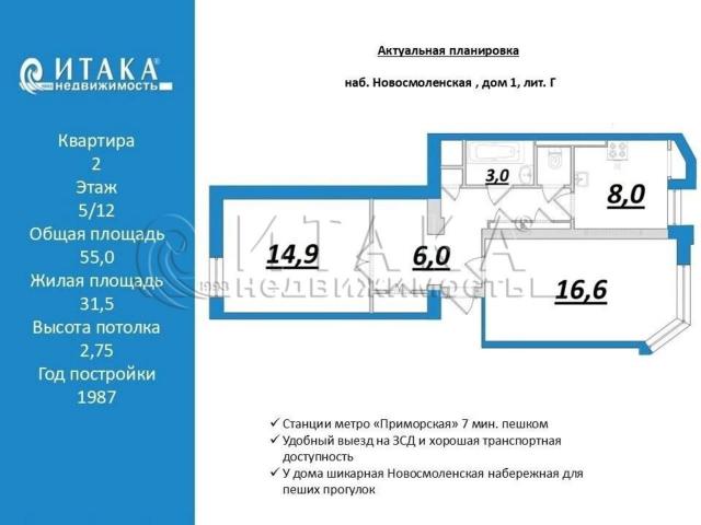 наб. Новосмоленская, 1