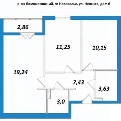 Новоселье пос., Невская ул., д 6