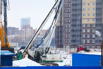 Здание высотой в 16 этажей будет состоять из восьми секций