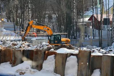 Будущий ЖК «Земляничная поляна» находится в окружении малоэтажной частной застройки Будущий ЖК «Земляничная поляна» находится в окружении малоэтажной частной застройки