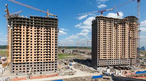 Пятую очередь ЖК уже достраивают, за ней начали возводить шестую