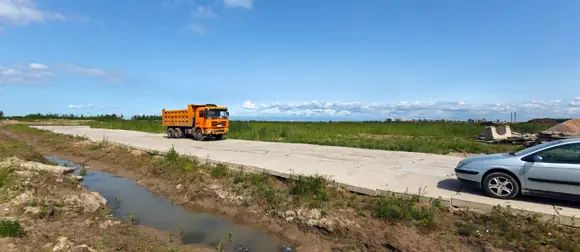 Пока на месте будущего микрорайона на 10 тысяч жителей – чисто поле