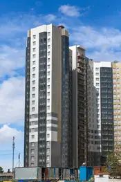 На первых двух корпусах завершаются фасадные работы