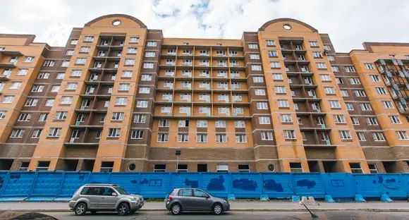 Корпуса первой очереди уже практически готовы