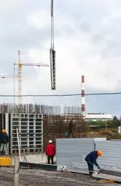 Корпус первой очереди начали возводить совсем недавно