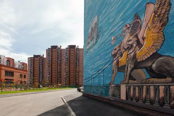 Застройщик думает об эстетизации пространства