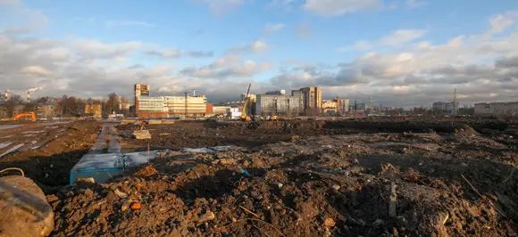 Пока строительной площадки как таковой просто нет