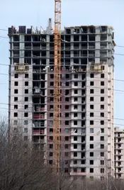 Дом на первом из трех  участков  почти готов